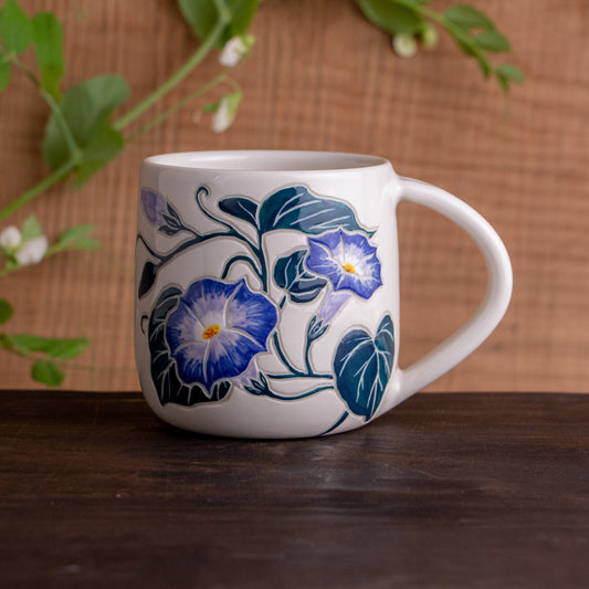 Morning Glory Botanic Mug
