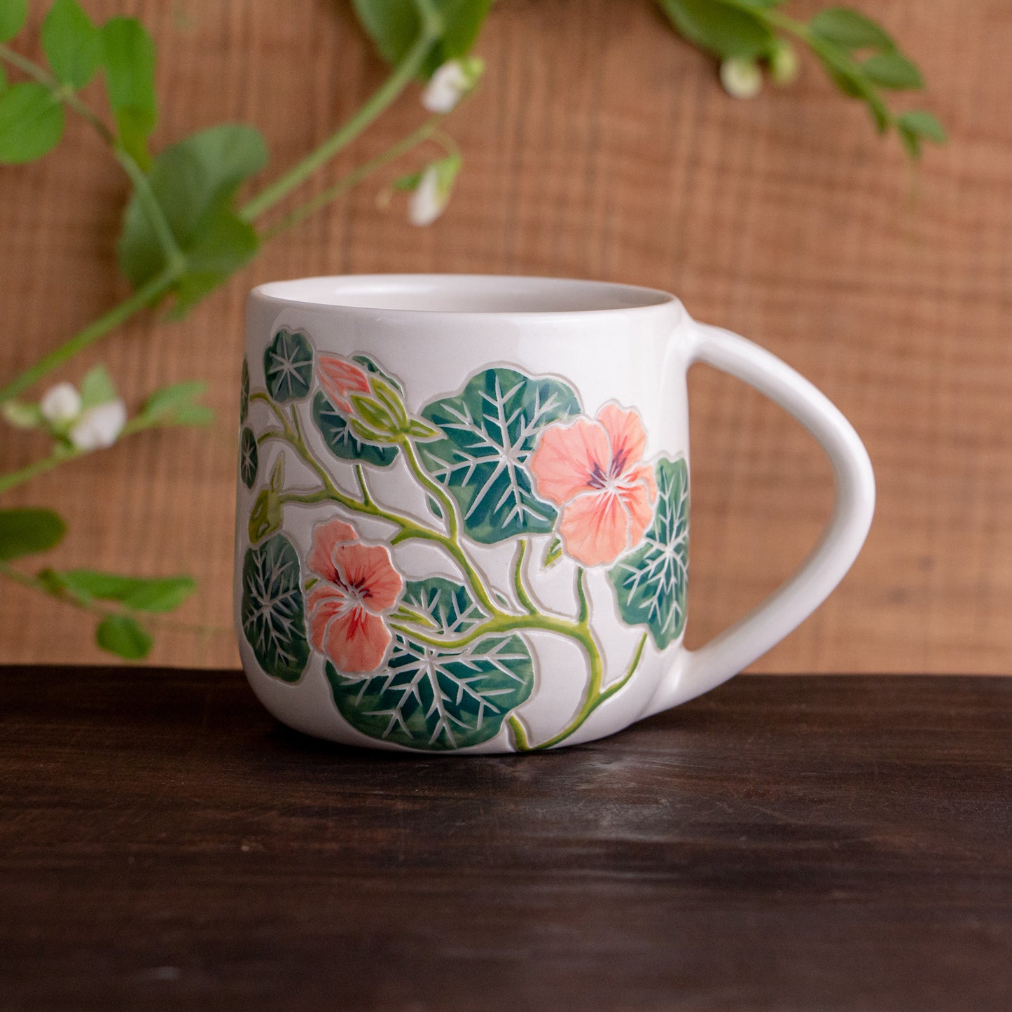 Nasturtium Mug