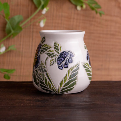 Dark Hellebore Wrap-Around Mug [17oz]