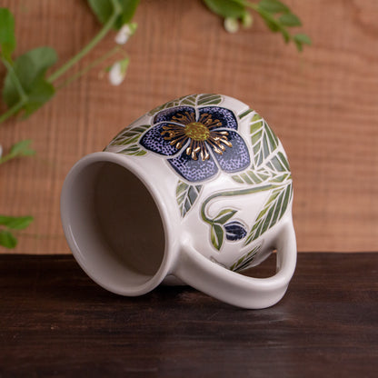 Dark Hellebore Wrap-Around Mug [17oz]