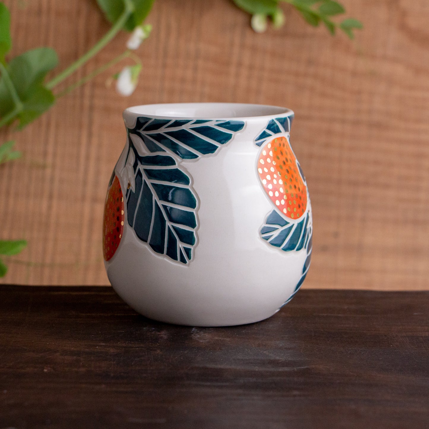 Clementine Wrap-Around Mug #1 [17oz]