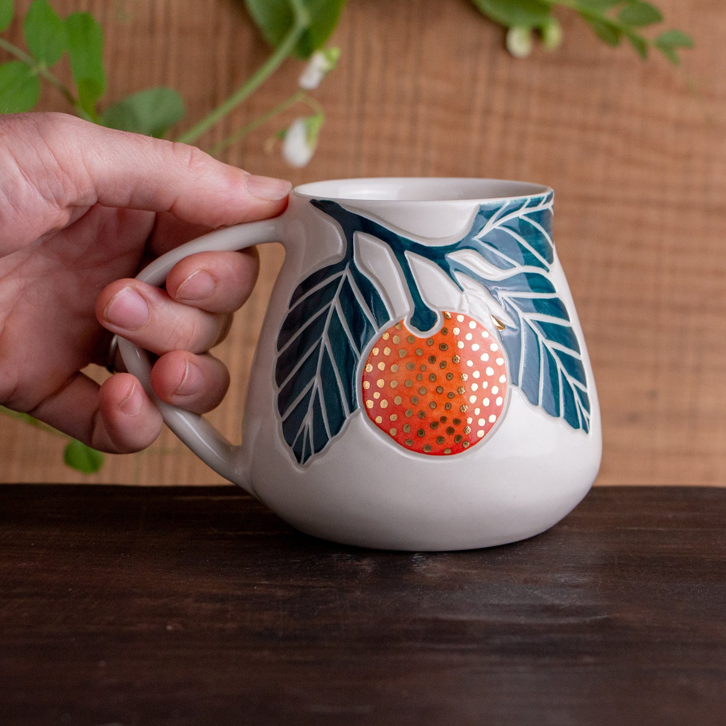 Clementine Wrap-Around Mug #2 [17oz]