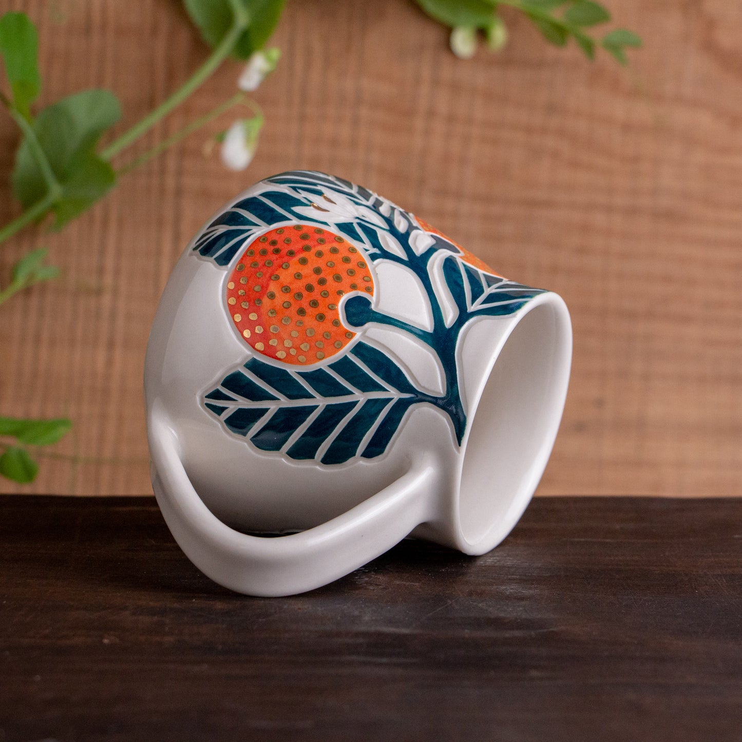 Clementine Wrap-Around Mug #2 [17oz]