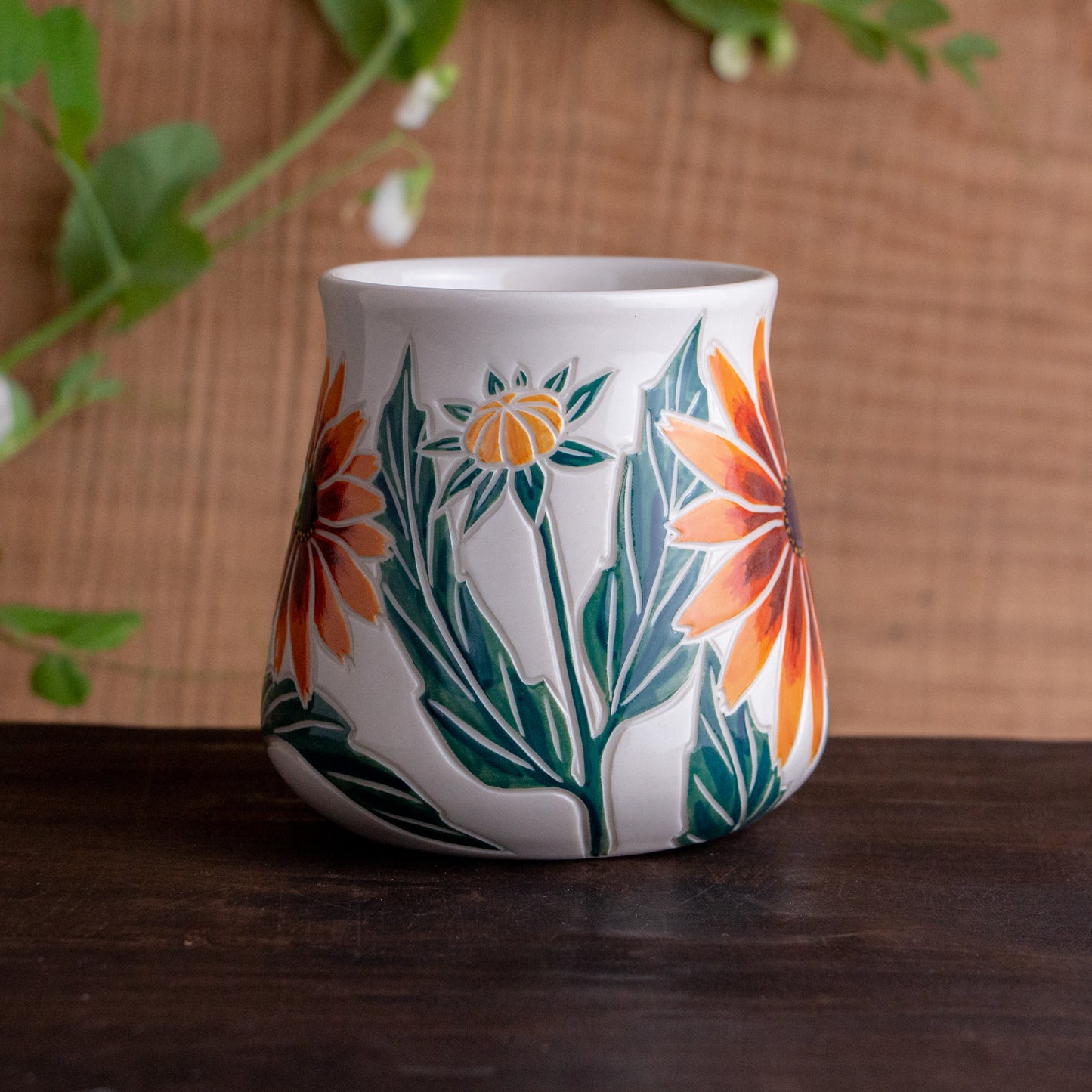 Rudbeckia Wrap-Around Mug #2 [18oz]