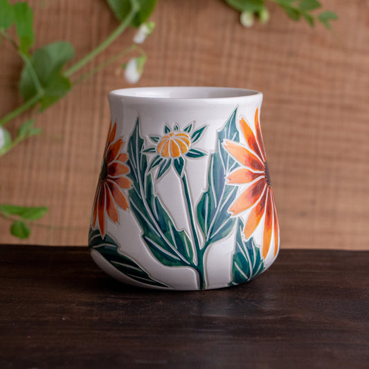 Rudbeckia Wrap-Around Mug #2 [18oz]