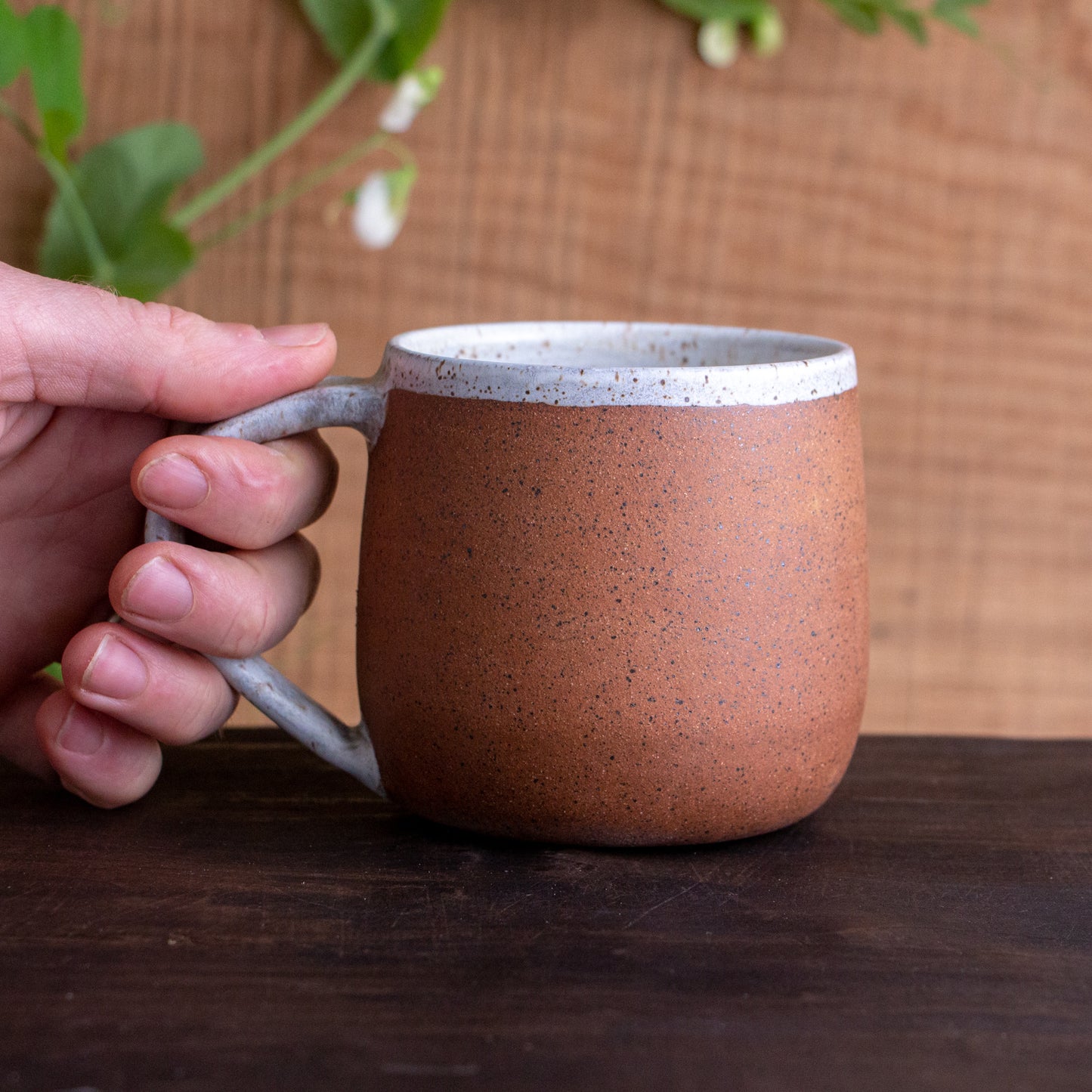Poppy Stoneware Mug #1 [14oz]
