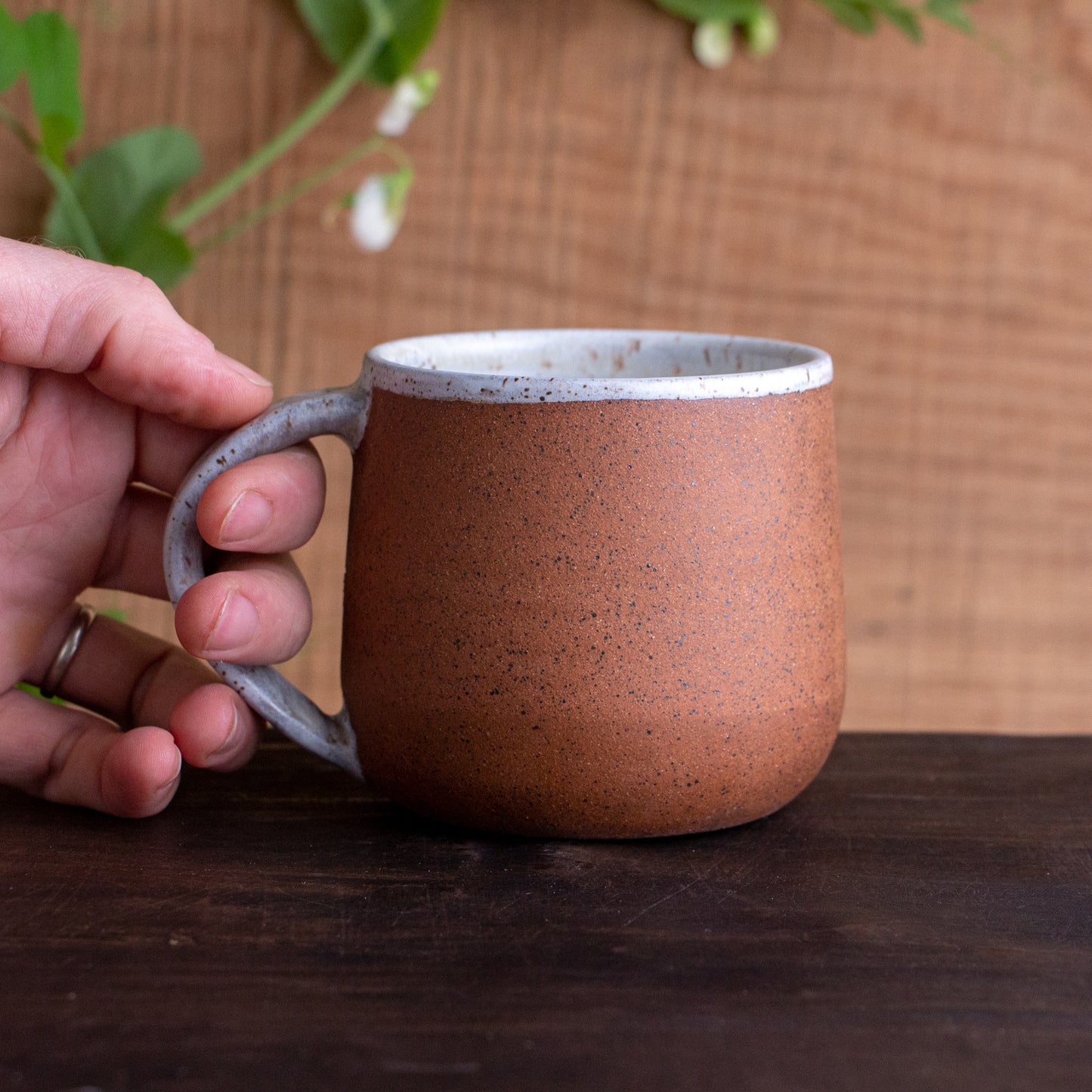 Poppy Stoneware Mug #2 [14oz]