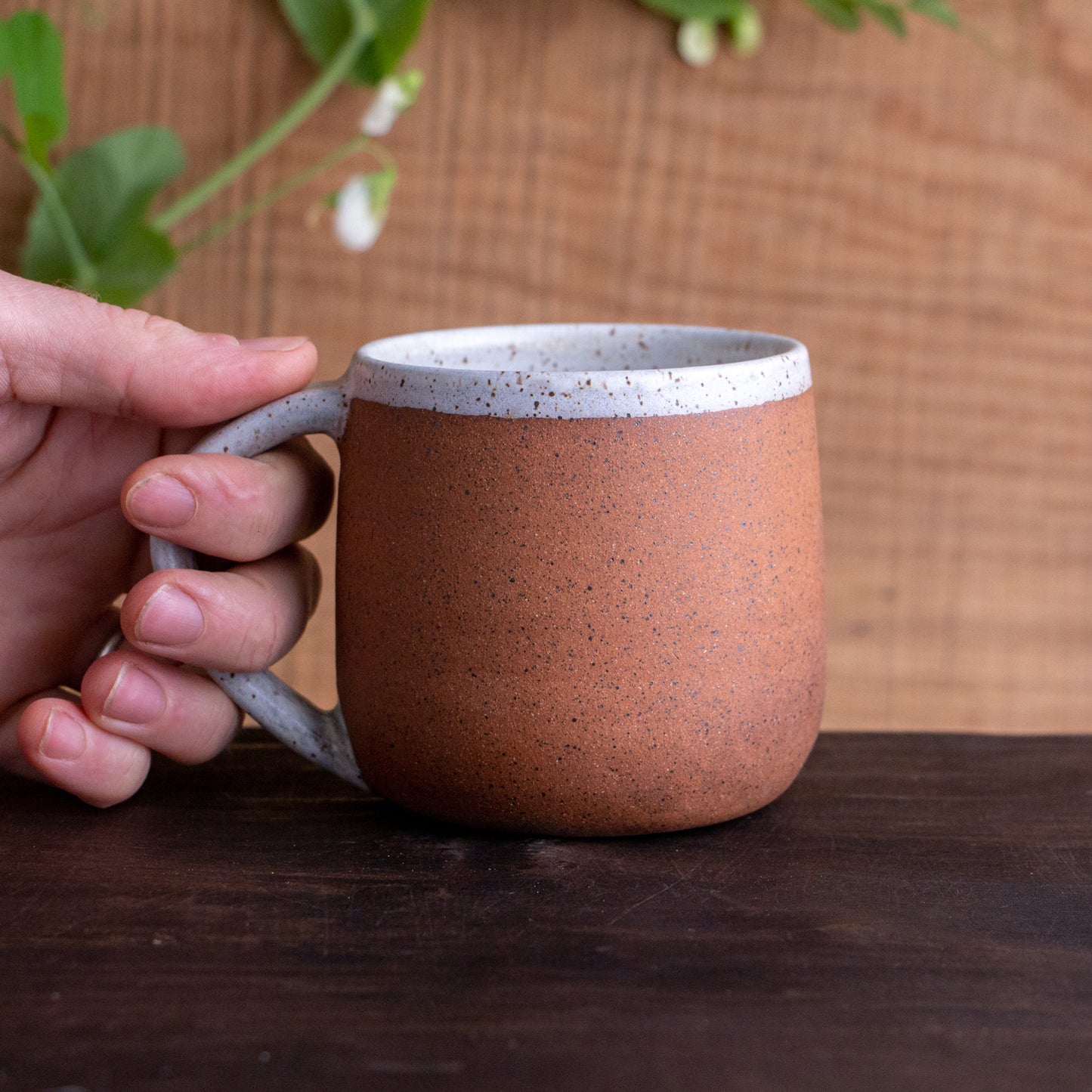 Blueberry Stoneware Mug #2 [13oz]