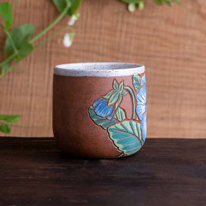 Pansy Stoneware Mug [14oz]
