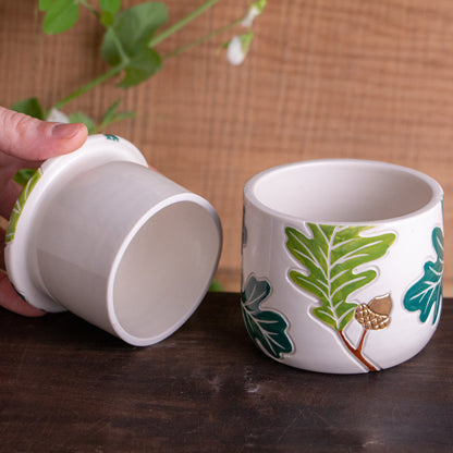 Oak Branch Butter Keeper