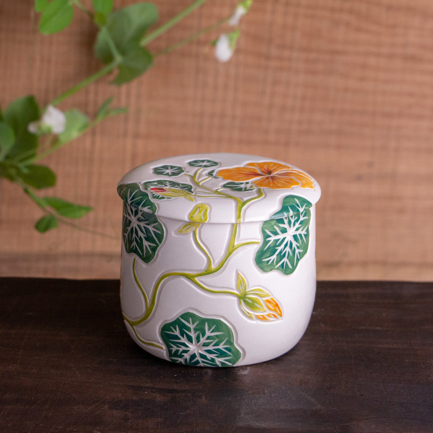 Nasturtium Butter Keeper "Butter Bell"