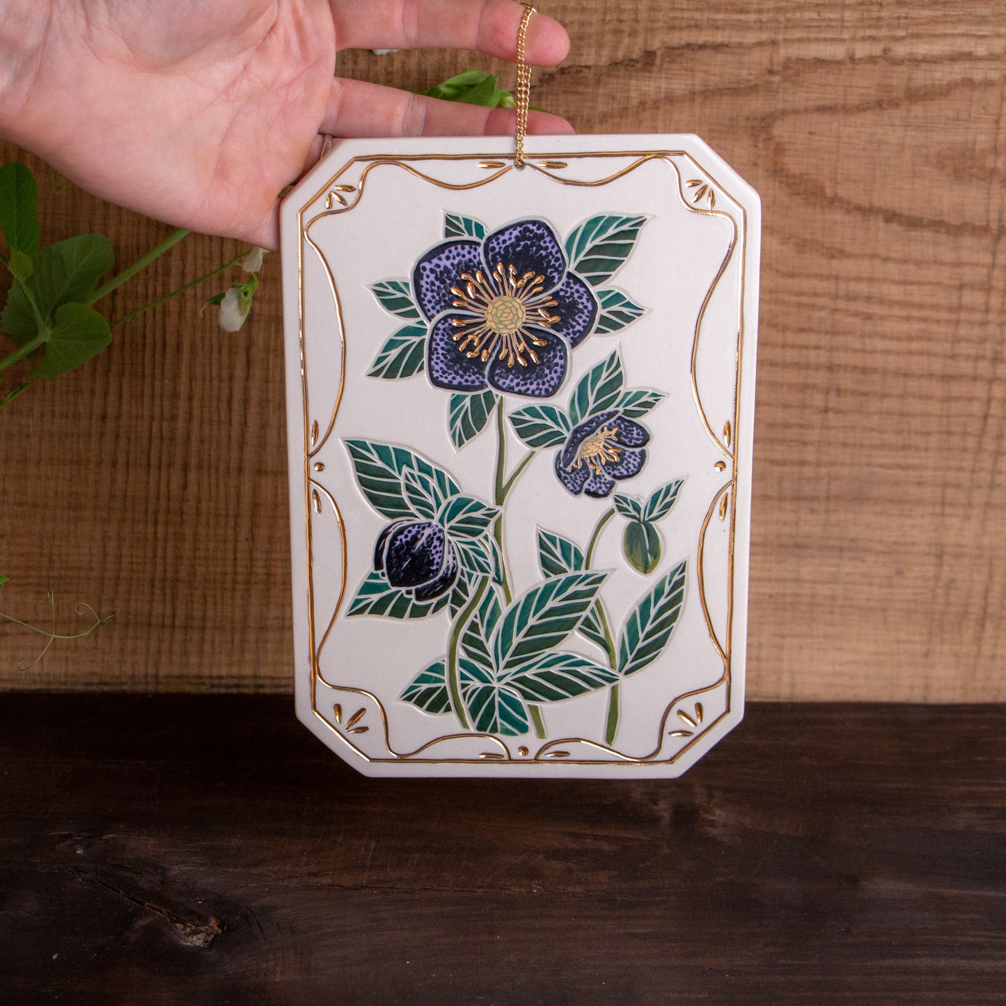 Hellebore Wall Hanging