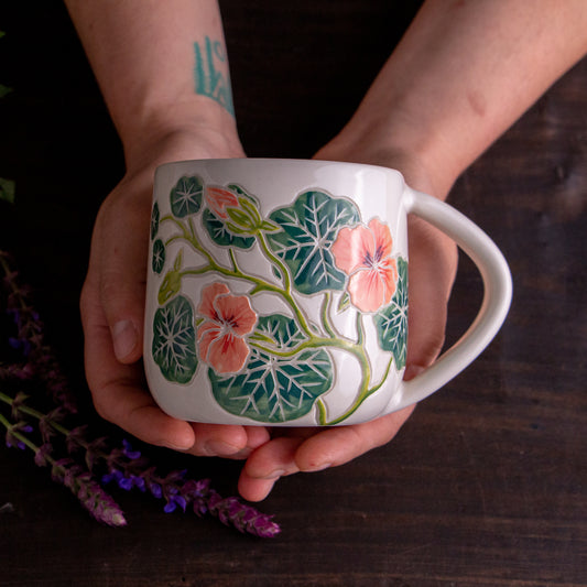 Nasturtium Mug