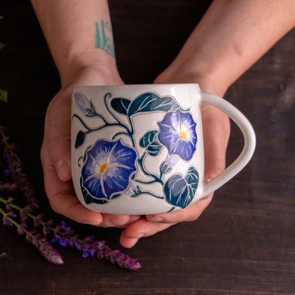 Morning Glory Botanic Mug