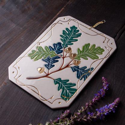 Oak Branch Wall Hanging