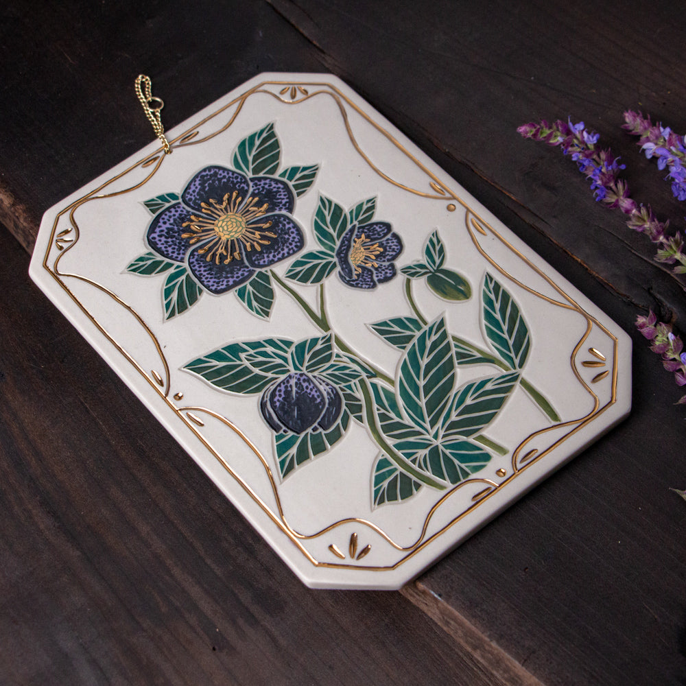 Hellebore Wall Hanging