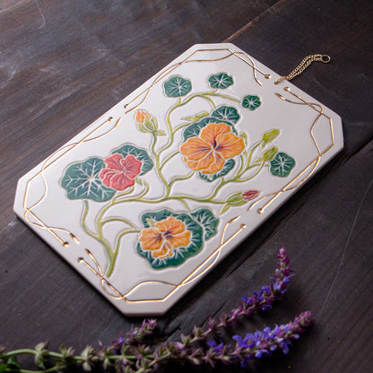 Nasturtium Wall Hanging