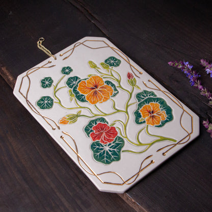 Nasturtium Wall Hanging