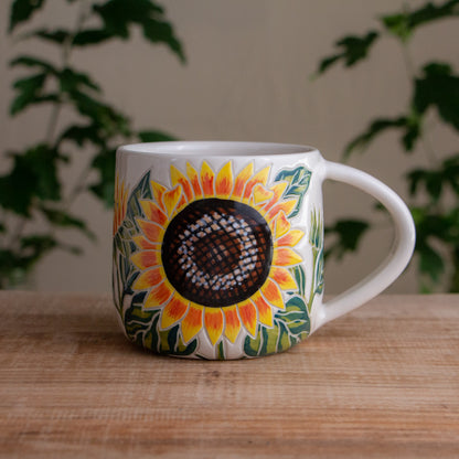 Yellow Sunflower Mug