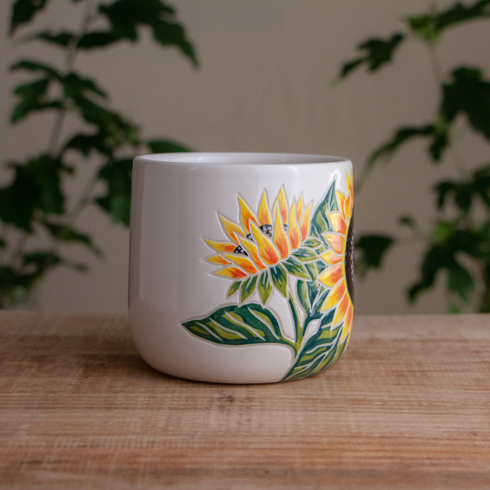 Yellow Sunflower Mug