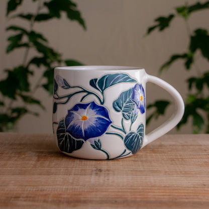 Morning Glory Botanic Mug