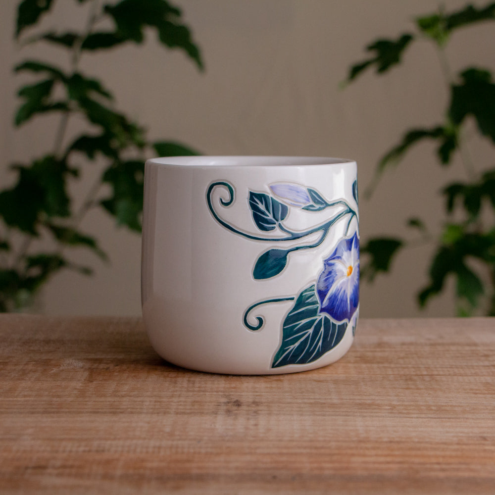 Morning Glory Botanic Mug