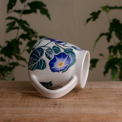 Morning Glory Wrap-Around Mug #1 [17oz]
