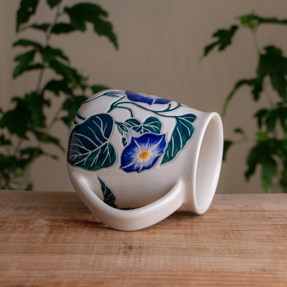 Morning Glory Wrap-Around Mug #4 [19oz]