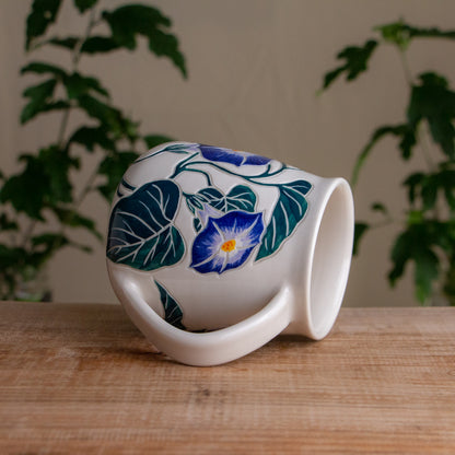 Morning Glory Wrap-Around Mug #4 [19oz]