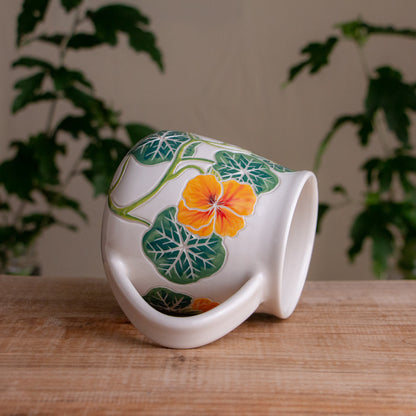 Nasturtium Wrap-Around Mug #1 [16oz]