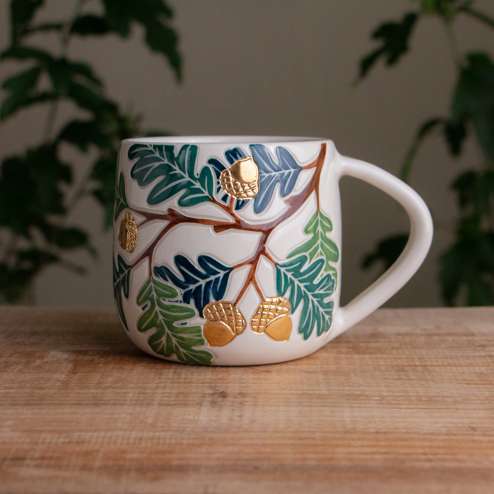 Oak Branch Mug 16oz