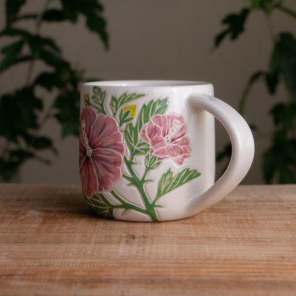 Hibiscus Botanic Mug