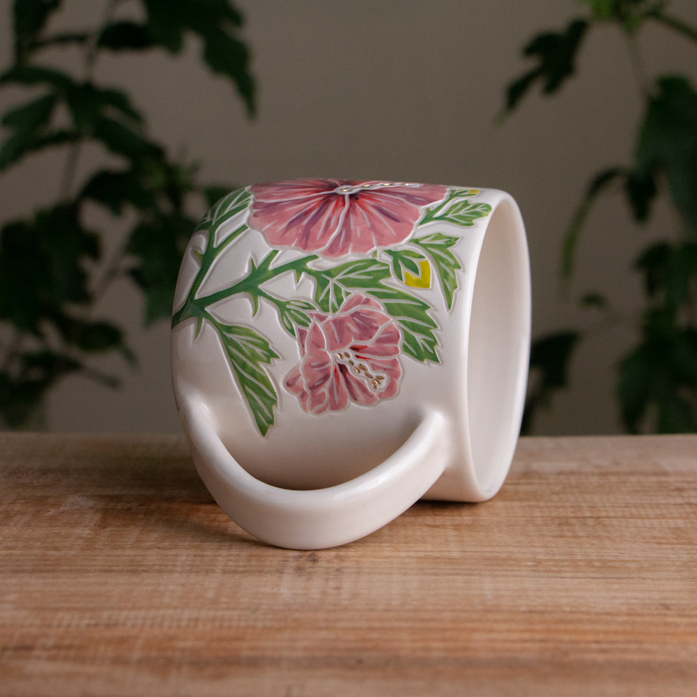 Hibiscus Botanic Mug