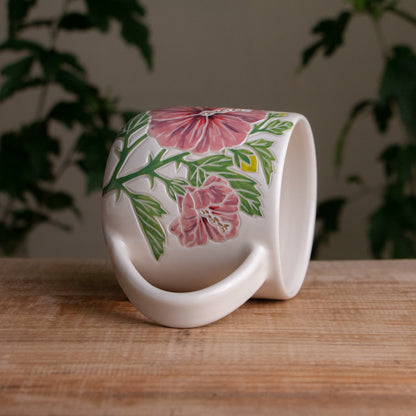 Hibiscus Botanic Mug