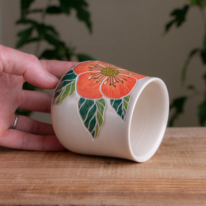 Pink Hellebore Tumbler [12oz]