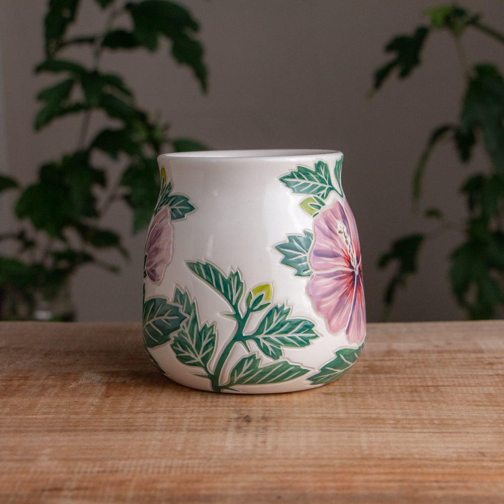 Hibiscus Wrap-Around Mug #1 [16oz]