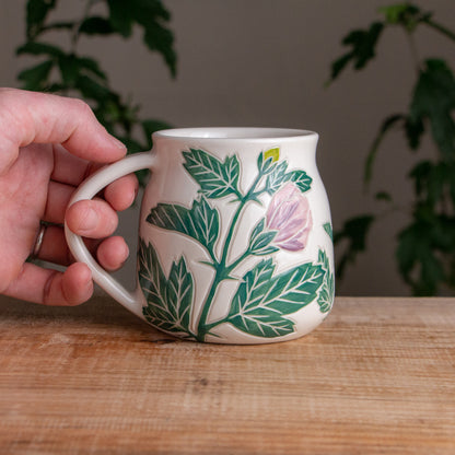Hibiscus Wrap-Around Mug #1 [16oz]