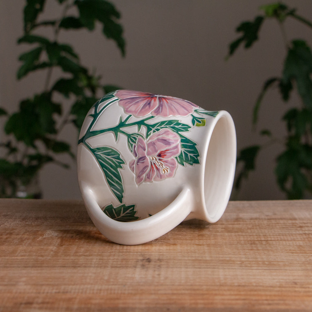Hibiscus Wrap-Around Mug #1 [16oz]