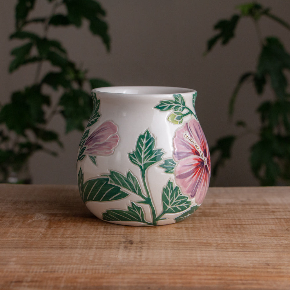 Hibiscus Wrap-Around Mug #2 [16oz]