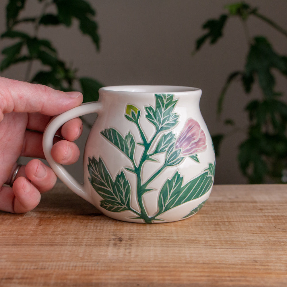 Hibiscus Wrap-Around Mug #2 [16oz]
