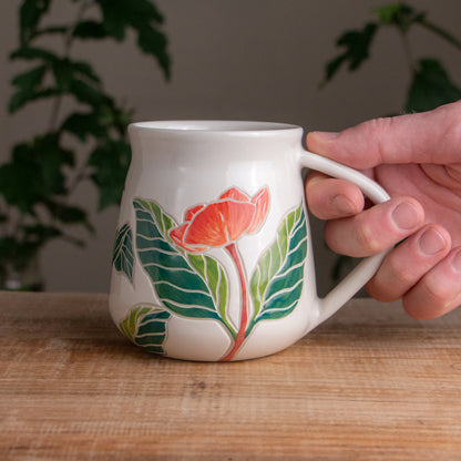 Pink Hellebore Wrap-Around #1 [17oz]
