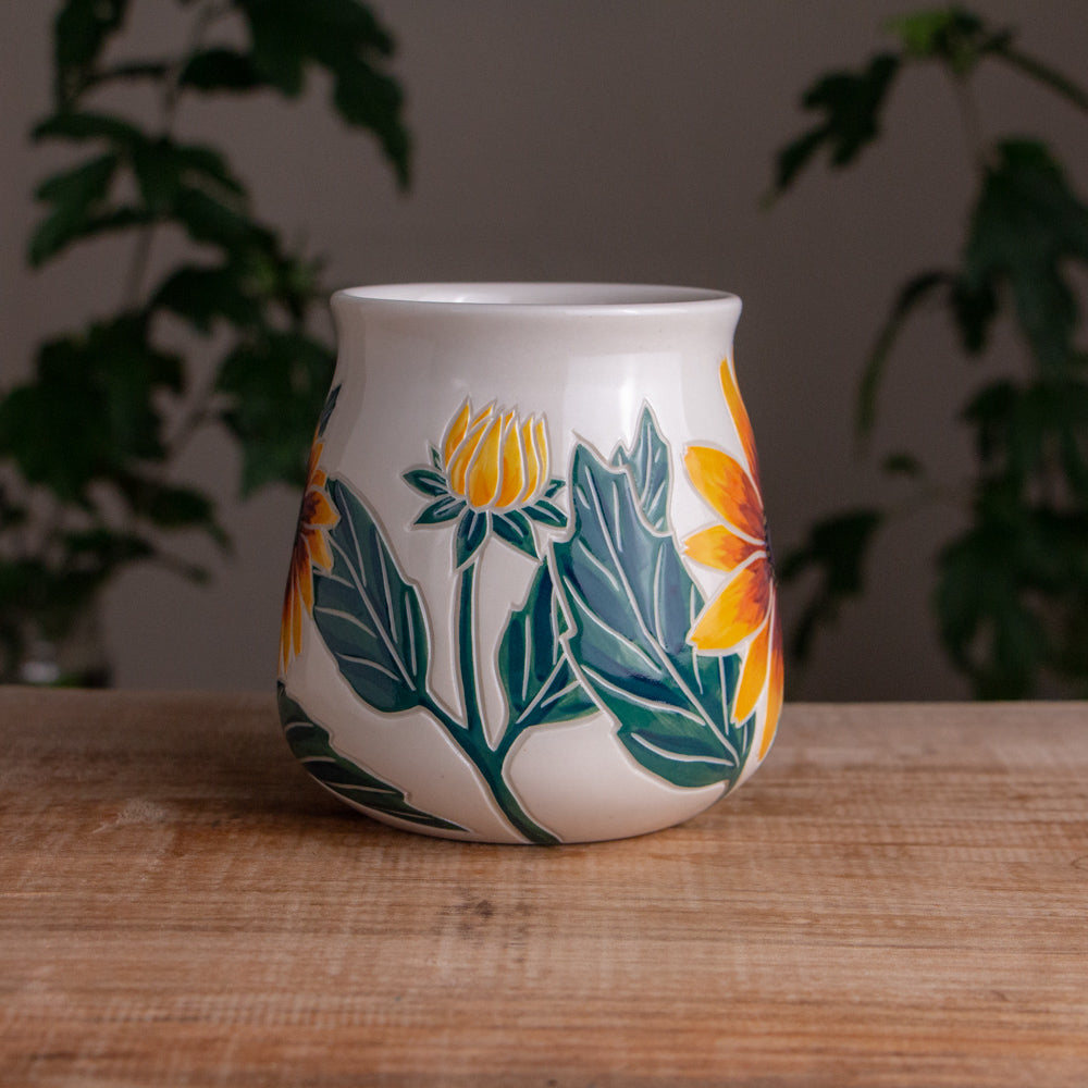 Rudbeckia Wrap-Around Mug #1 [19oz]