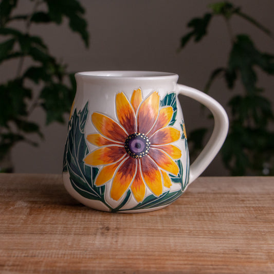 Rudbeckia Wrap-Around Mug #1 [19oz]