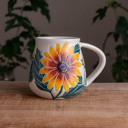 Rudbeckia Wrap-Around Mug #2 [16oz]