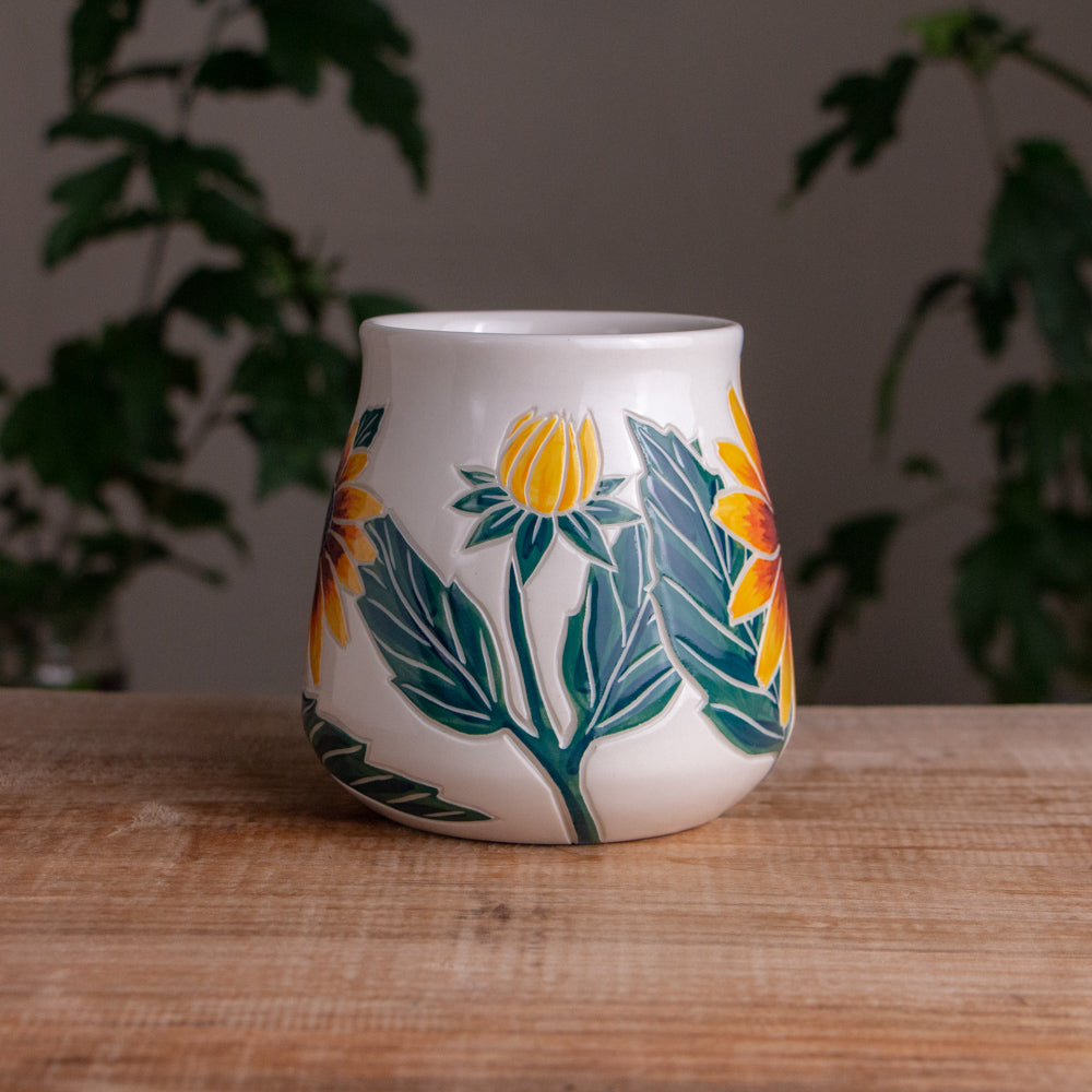 Rudbeckia Wrap-Around Mug #2 [16oz]