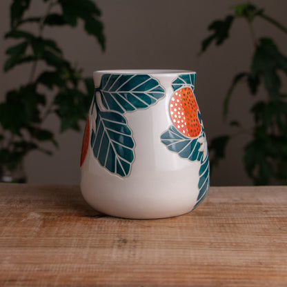Clementine Wrap-Around Mug #1 [19oz]
