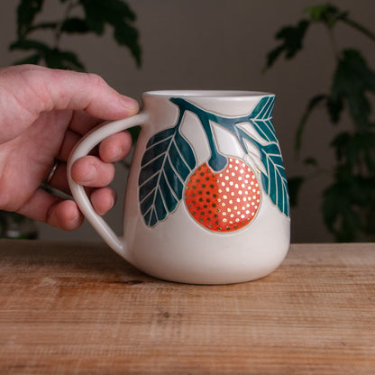 Clementine Wrap-Around Mug #1 [19oz]