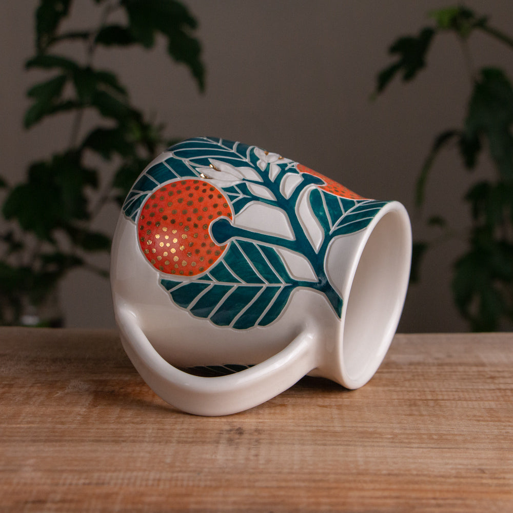Clementine Wrap-Around Mug #1 [19oz]