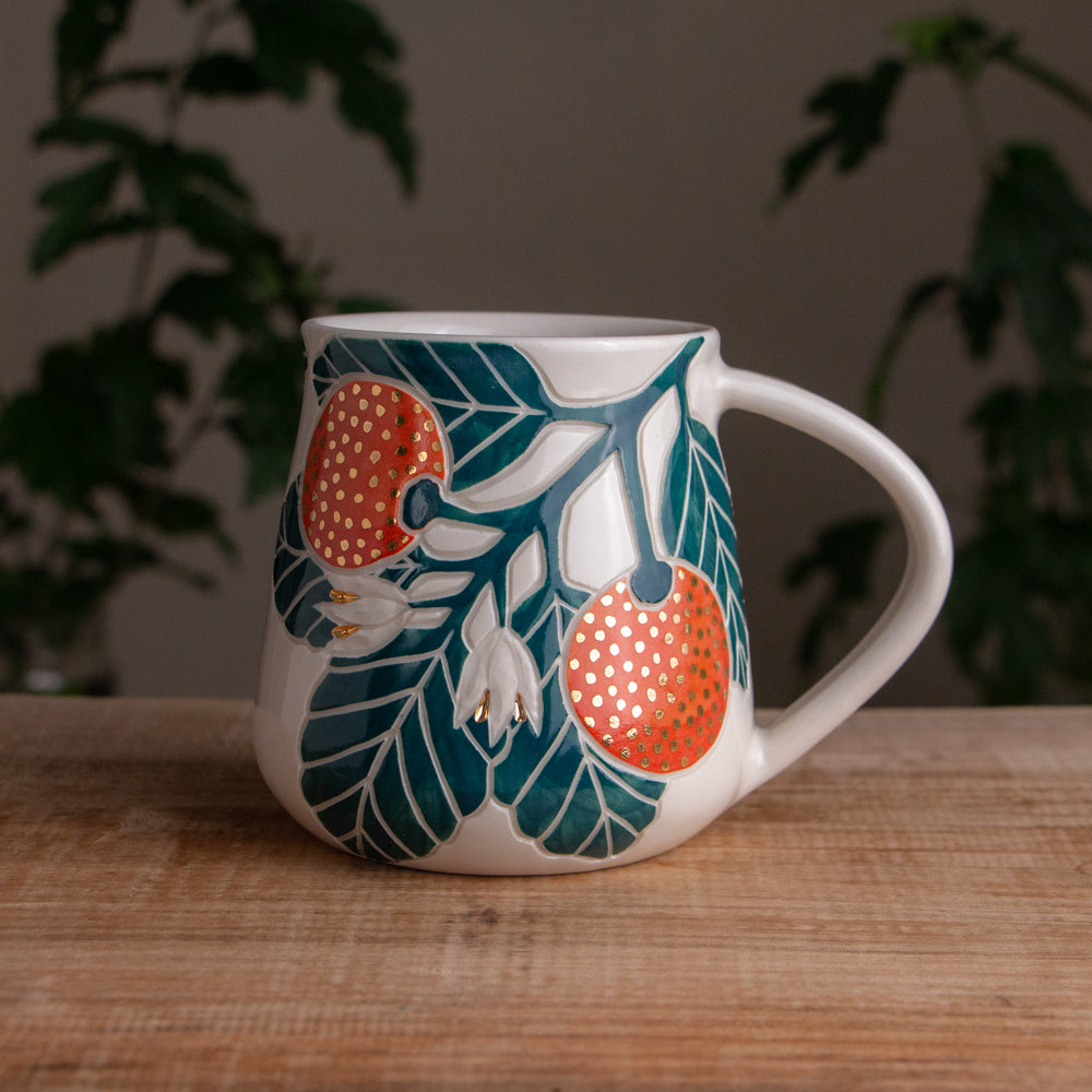 Clementine Wrap-Around Mug #2 [16oz]