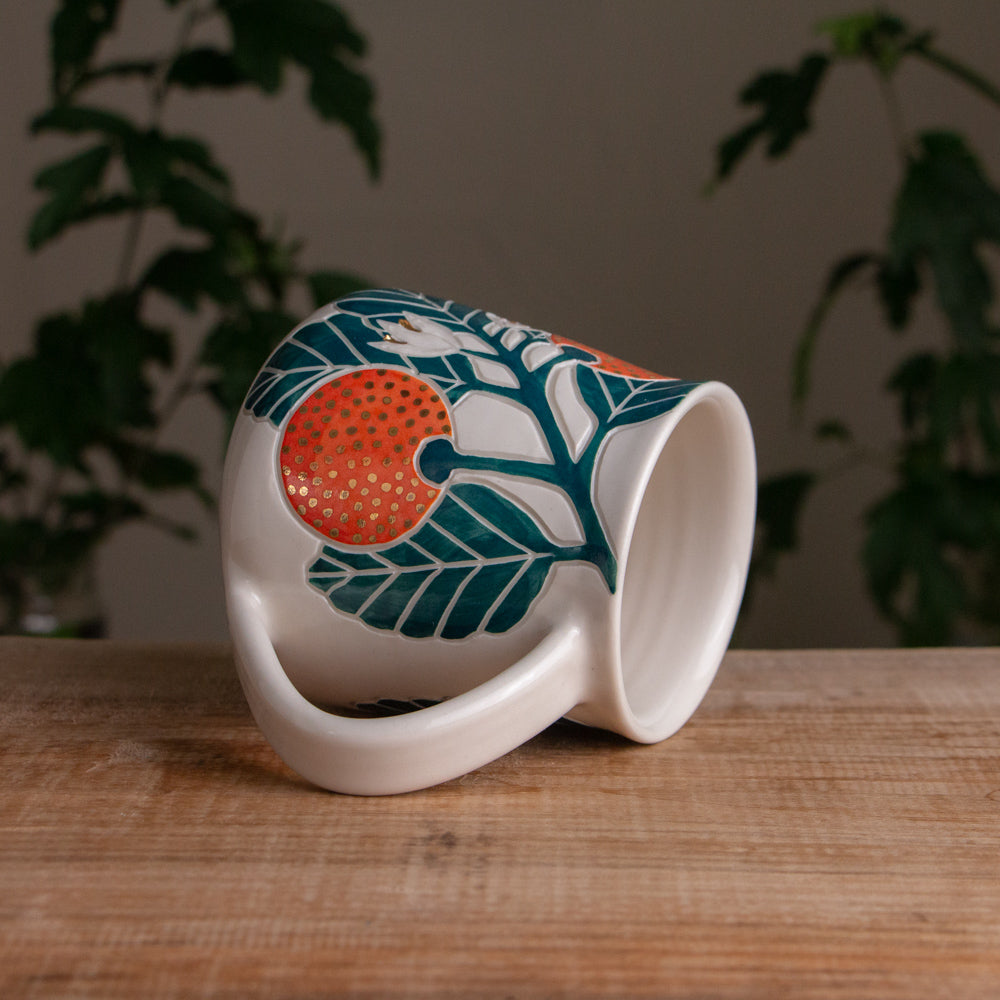 Clementine Wrap-Around Mug #2 [16oz]